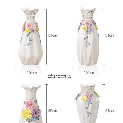 CÁC MẪU BÌNH HOA PHONG CÁCH TÂN CỔ ĐIỂN